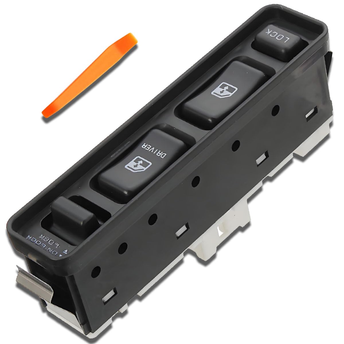 ZAMDOE 3799060A00 Interruptor del elevalunas eléctrico para Suzuki Vitara ET, TA [1988-1998] Interruptor de control de la ventana principal de energía eléctrica de botón
