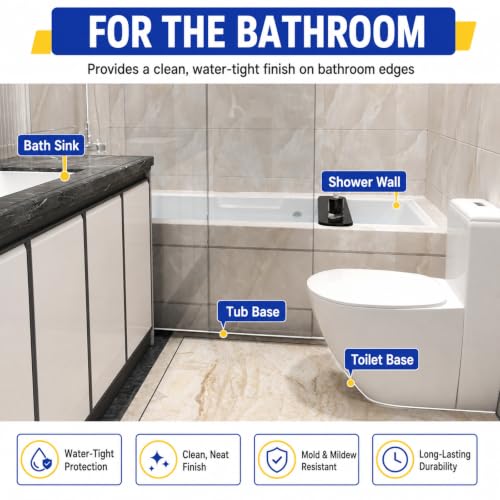 Image of Kitchen Sink Splash Guard and Bathtub Water Barrier, 39 in, Black