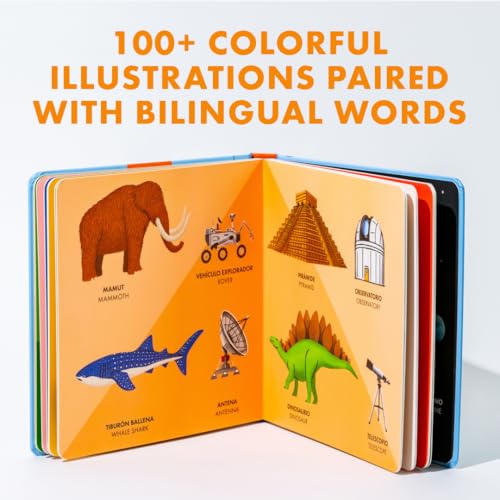 My Big Bilingual Book of First Words: 100+ English-Spanish Words for Animals, Foods, Vehicles, Planets, and More! (Si Sabo Kids) - Image 3