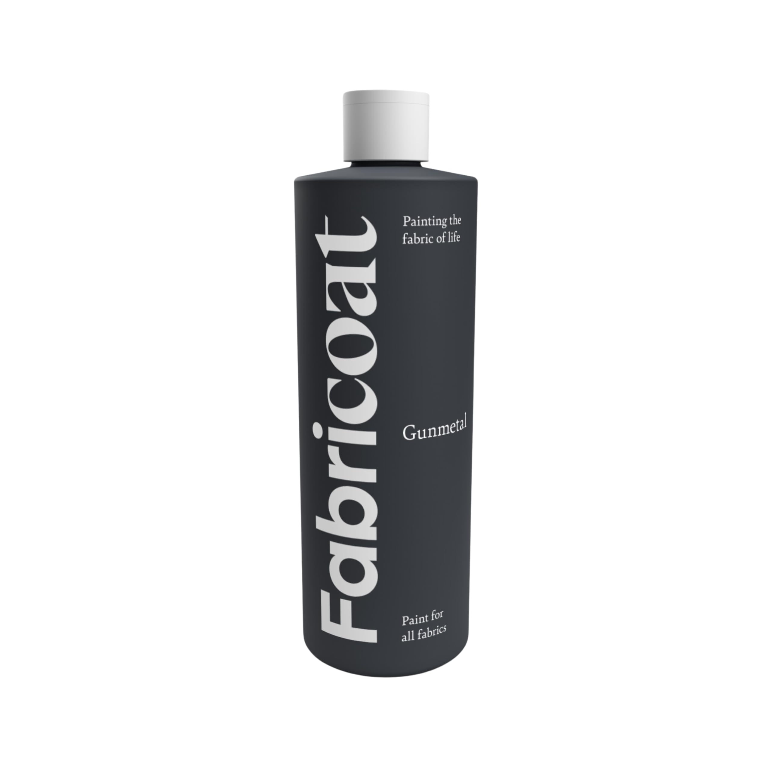 Fabric Paint – Restore or Change the Colour of Any Fabric - Paint Directly Onto Fabric - Transform Anything – Sofas, Lampshades, Car Interiors (250ml, Gunmetal)