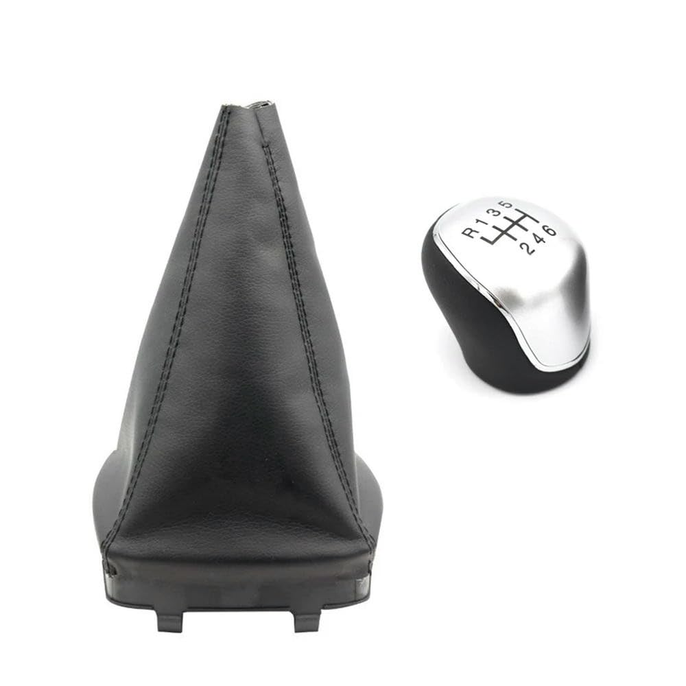 GZNBB Car Manual Gear Shift Knob Boot Cover Gaiter Lever Shifter Handle Stick, for Ford Mondeo 4 Mk4 IV 2007-2014