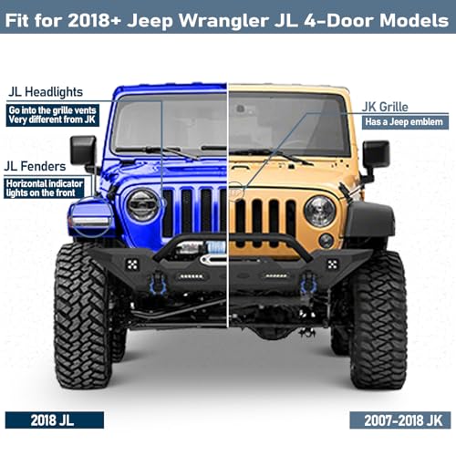 Estribos Laterales para Jeep Wrangler JL Unlimited 2018-2026 miniatura 2