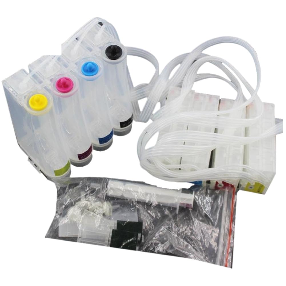 di inchiostro CISS vuoto compatibile con stampante per etichette - TM-C3500 TM-C3510 TM-C3520 GJiC22P senza chip