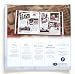 White Creative Memories 12x12 Scrapbook Pages Retired Refill, Old size NIP P