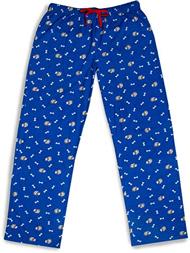 Pavilion Gift Company Puppy-L Unisex Lounge Pants, Blue4
