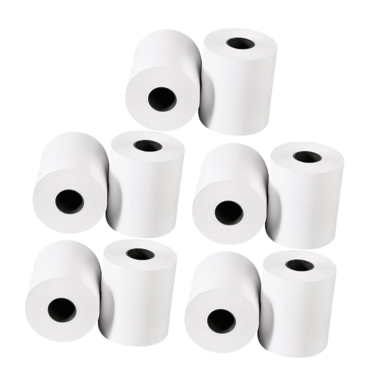 SHINEOFI 10rouleaux Papier Thermique Pour Impression De Reçus De Papier Pour Et Vente Détail Lot Pour Imprimante