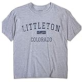 Littleton Colorado T-Shirt EST 3X Grey