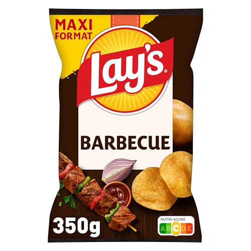 LAY'S Chips Saveur Barbecue Maxi Format 350g