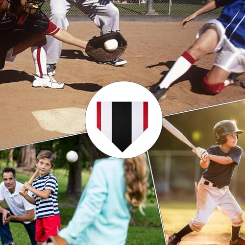 Esterilla de béisbol para entrenar bateo en el jardín de casa con toda la familia 4