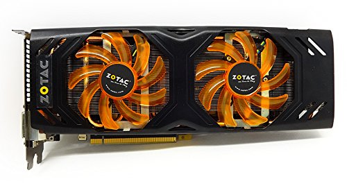 Zotac ZT-70301-10P GeForce GTX 770 - Scheda grafica GeForce GTX 770, 4096 x 2160 pixel, 1059 MHz, GDDR5-SDRAM, 256 Bit, 7010 MHz, colore: nero - Scheda video