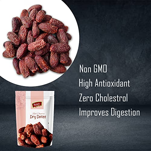 Image of Nutwiz Premium Dates (Dry Red Dates /Lal Chuara, 1000G), Fresh