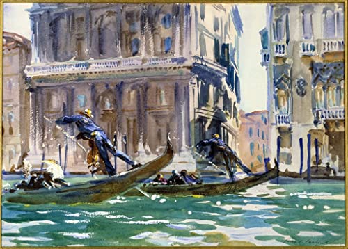Impressions d'art mural Venise de John Singer Sargent tableau déco vintage de qualité