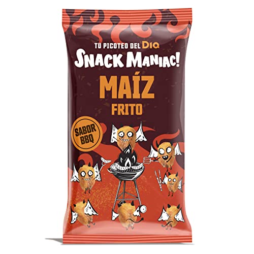 DIA SNACK MANIAC maíz frito sabor barbacoa bolsa 170 gr