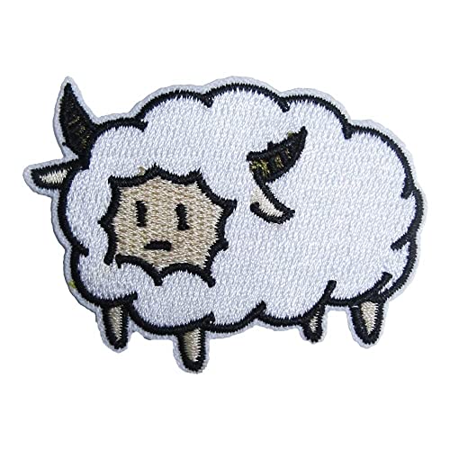 アイロンワッペン 動物 (ヒツジ)