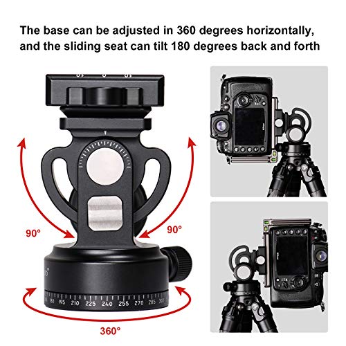 Sunwayfoto Dt-02D50 Monopod Tilt Head With Clamp, 26.45Lbs Capacity #TOP3