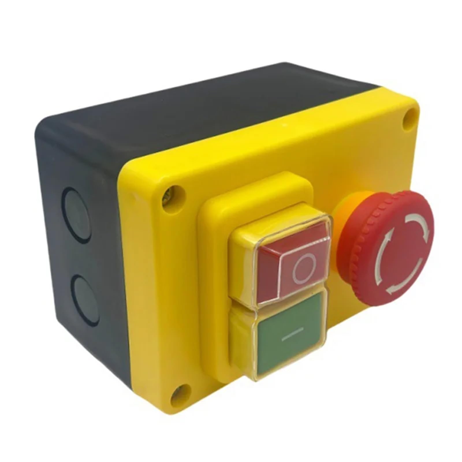 Interruptor pulsador electromagnético PHFU-3X KJD17D de 250 V y 16 A, interruptor de parada de emergencia for herramientas eléctricas y máquinas herramienta.