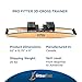 Fitterfirst Pro Fitter Downhill Ski Trainer and 3D Cross Trainer