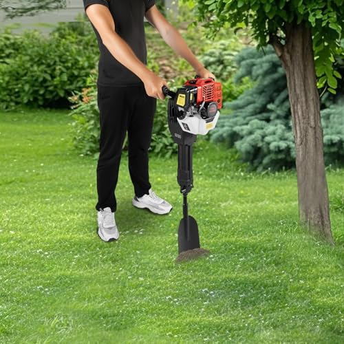 Pala motorizada para jardín de 52 cc que facilita la plantación forestal 5