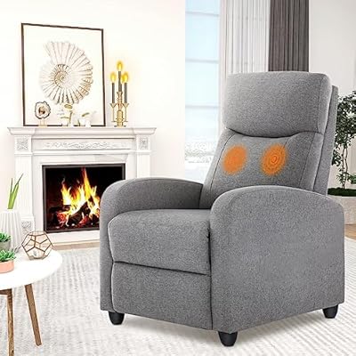 Sweetcrispy Recliner Chair for Living Room 