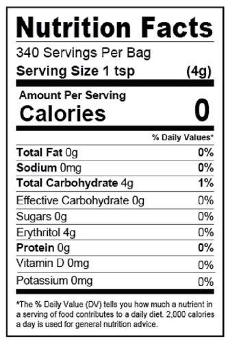Sweet Nature Monk Fruit Golden Sweetener Non Gmo Gluten Free Sugar Substitute Kosher 48 Ounces (3 Lb) #TOP7