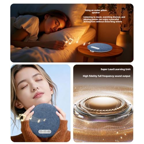 Image of Pillow Speaker for Sleeping,2026 New Bluetooth Under Pillow Speaker with White Noise Timer Wireless Sleep Aid with Stereo Bass Private Sleep Headphones,Side Sleeper Friendly
