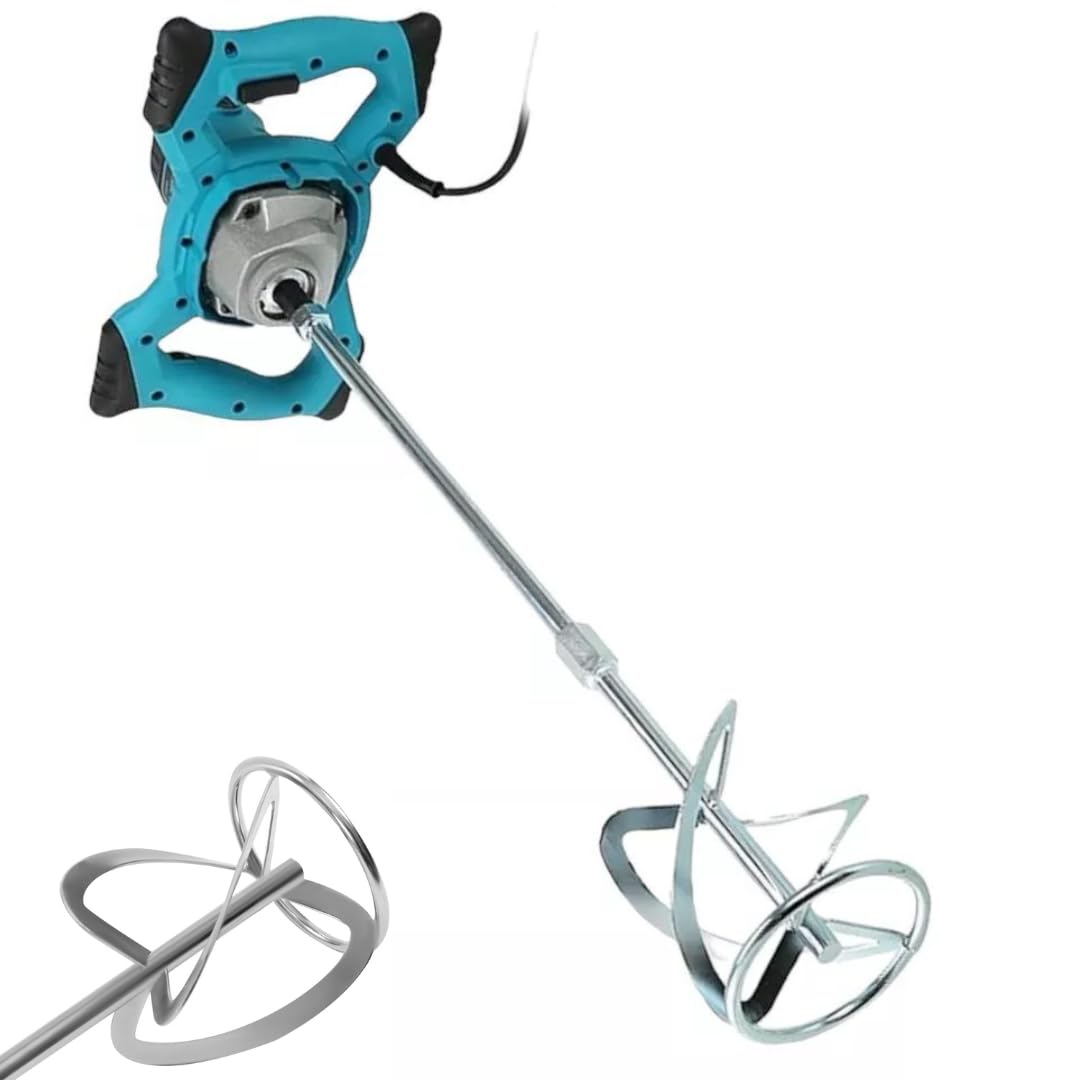 Miscelatore per Malta e Cemento con 6 Velocità, Agitatore Mescolatore Professionale con Attacco M14 per Malta, Colla, Pittura - DE ROSA SHOP