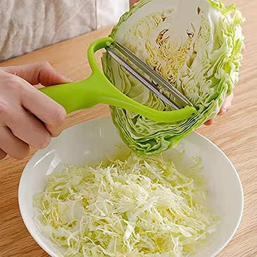 Miniatura 2 de Pelador Verduras Frutas Cuchillo de Acero Inoxidable Ralladores de Repollo Ensalada Patata Cortadora de Patatas Accesorios de Cocina Herramientas de