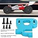 Motorhalterung, Verstellbare Aluminiumlegierung Langlebiger RC Motorhalterung Zubehör für W L Spielzeug 1/14 144001 RC Car(Blau) Automodell Spielzeug