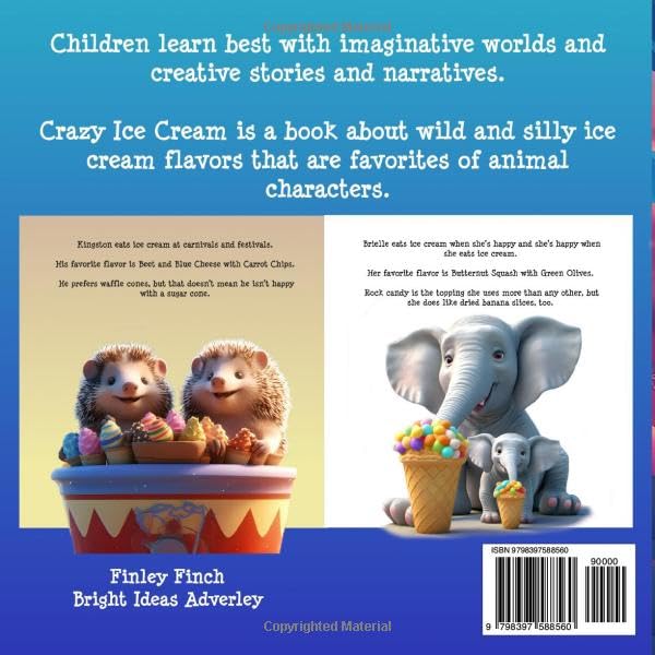 Miniatura 2 de Crazy Ice Cream (Finley Finch's Early Reader & Bedtime Storybooks)