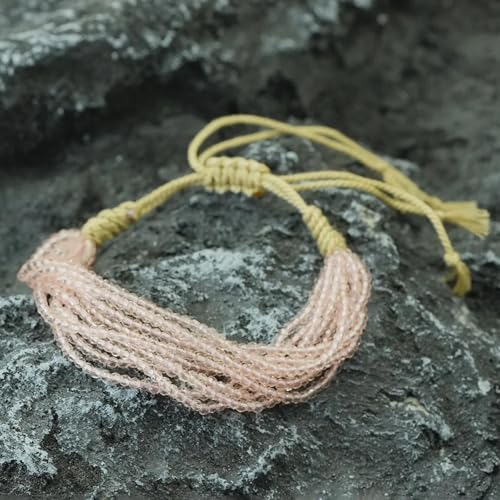 Bracelet en jade ajustable multicouches, ne perdez plus vos perles de fête - 4