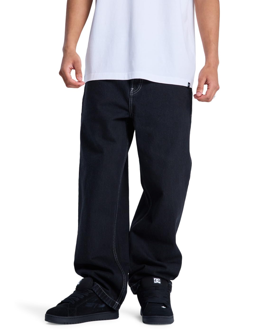 Dcshoes Denim Jeans Baggy Denim Pant Mens Black