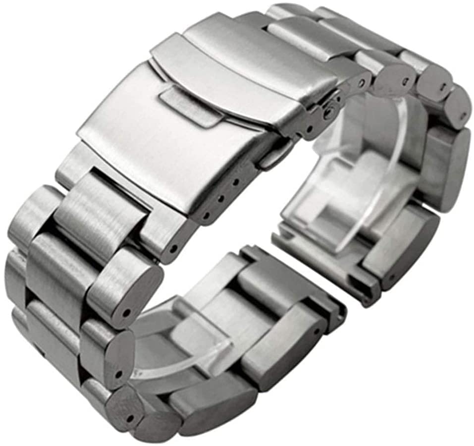 Bandes en acier inoxydable 22mm 24mm 26mm pour bracelet de montre