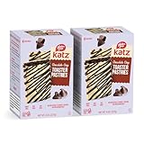 Katz Gluten Free Chocolate Chip Toaster Pastries. Breakfast Foods Snacks. Free of Dairy, Peanuts, Tree Nuts, and Sesame, No Artificial Color. Kosher. 8oz (2pk)
