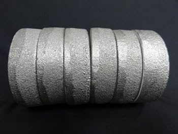 Amazon.co.jp: 【アダム】丸型文鎮 文チン 400gx6個セット #485