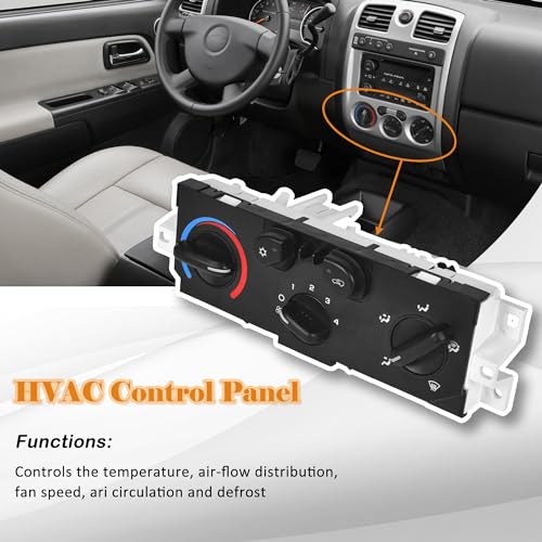 E-Shin ES-15221922 A/C Air And Heater Conditioning Control Switch Panel 15-73870 Hvac Climate Control Module Replacement thumb #1