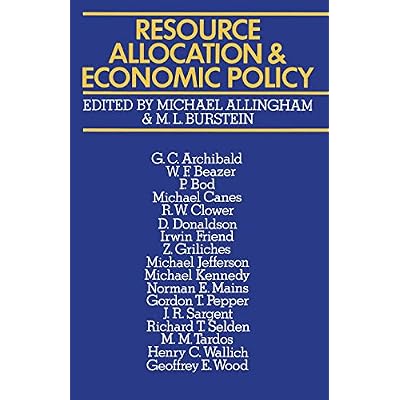 Resource Allocation and Economic Policy