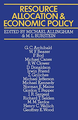 Resource Allocation and Economic Policy