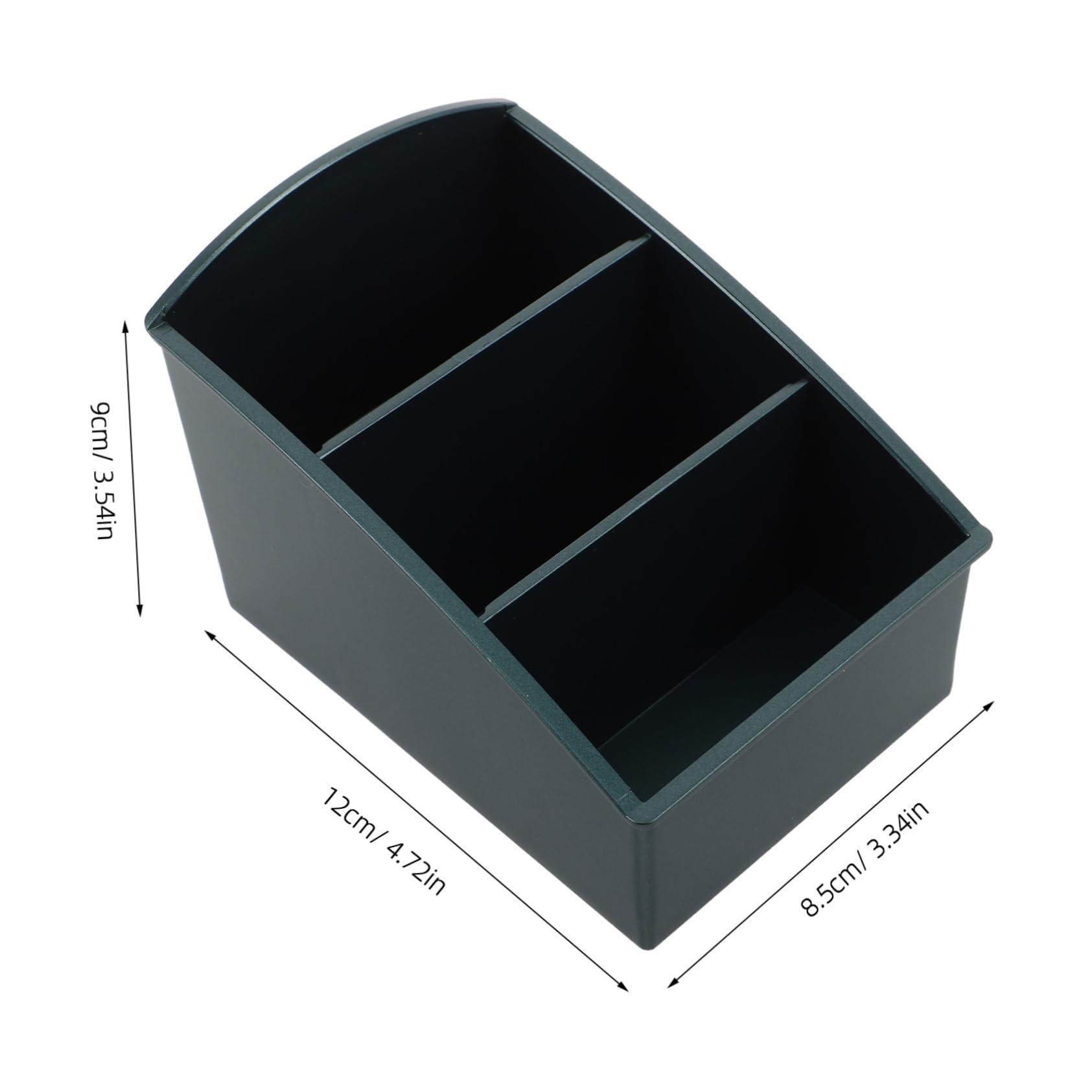 Cabilock Tea Bag Organizer Compact Compartment Storage Box for Coffee Sugar Packets Condiments Easy Clean Visibility for Kitchen Cabinets Coffee Stations