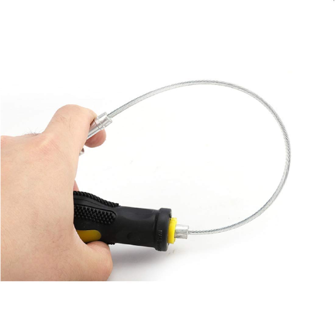 abczok 1 PCS Oil Drain Plug Remover,Magnetic Strong Oil Drain Plug Tool Remover Wrench Against Scald Sump Plug Removal Tool