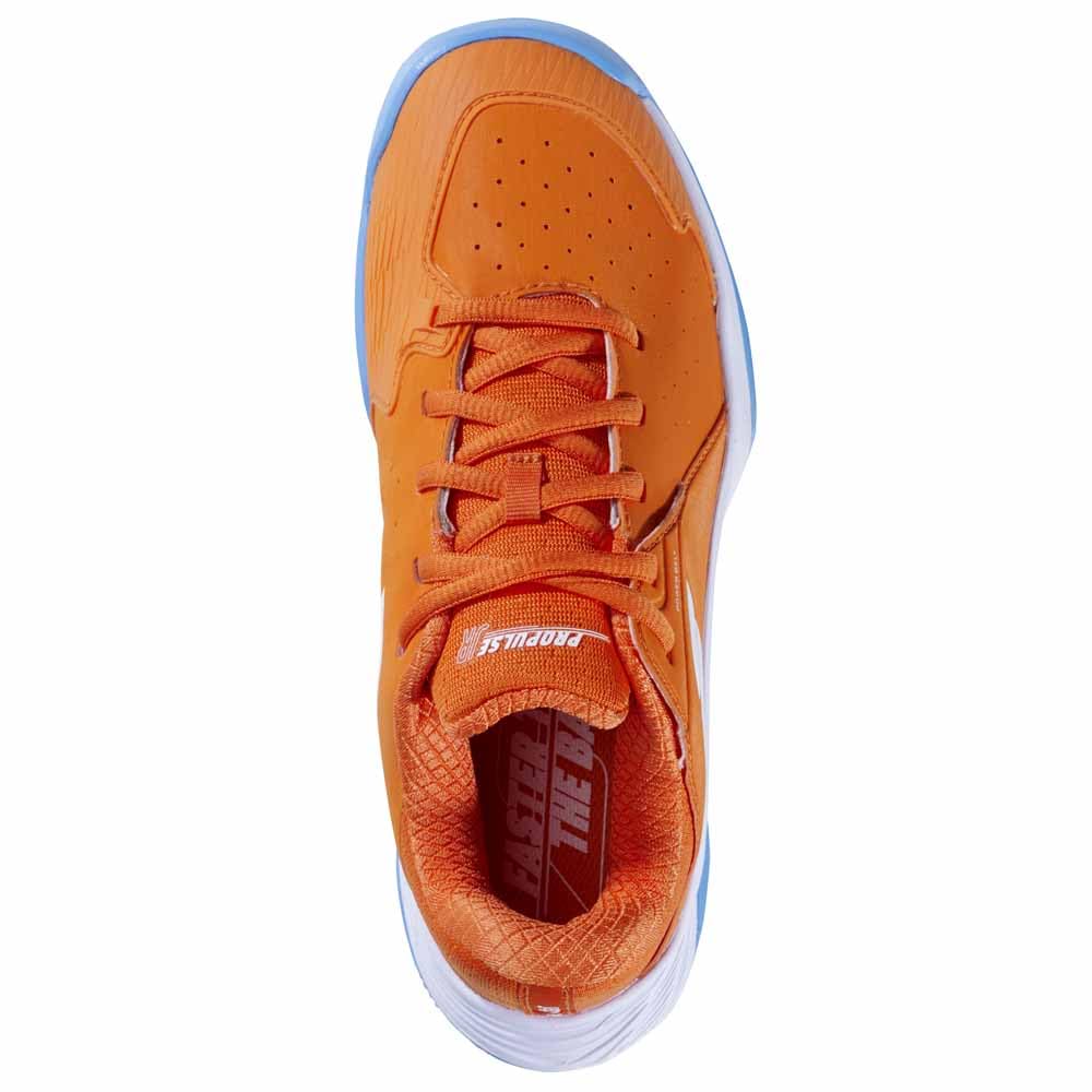 Babolat Dzieci Prop Jr 3 Cly Trampki Do Tenisu Ziemi Bita Pomarańczowy EU Neu