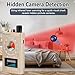JMDHKK K18+ Hidden Camera Detector, Spy Camera Finder, Bug Detector, Magnetic Field Detector, Listening Device Detector – Privacy Protection Tool for Home, Office, Hotel, and Travel Security(Gold)