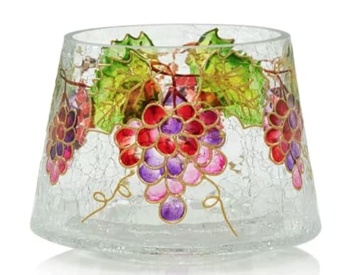 Yankee Candle Vineyard Grapes Crackle Glass Jar Candle Shade #TOP1