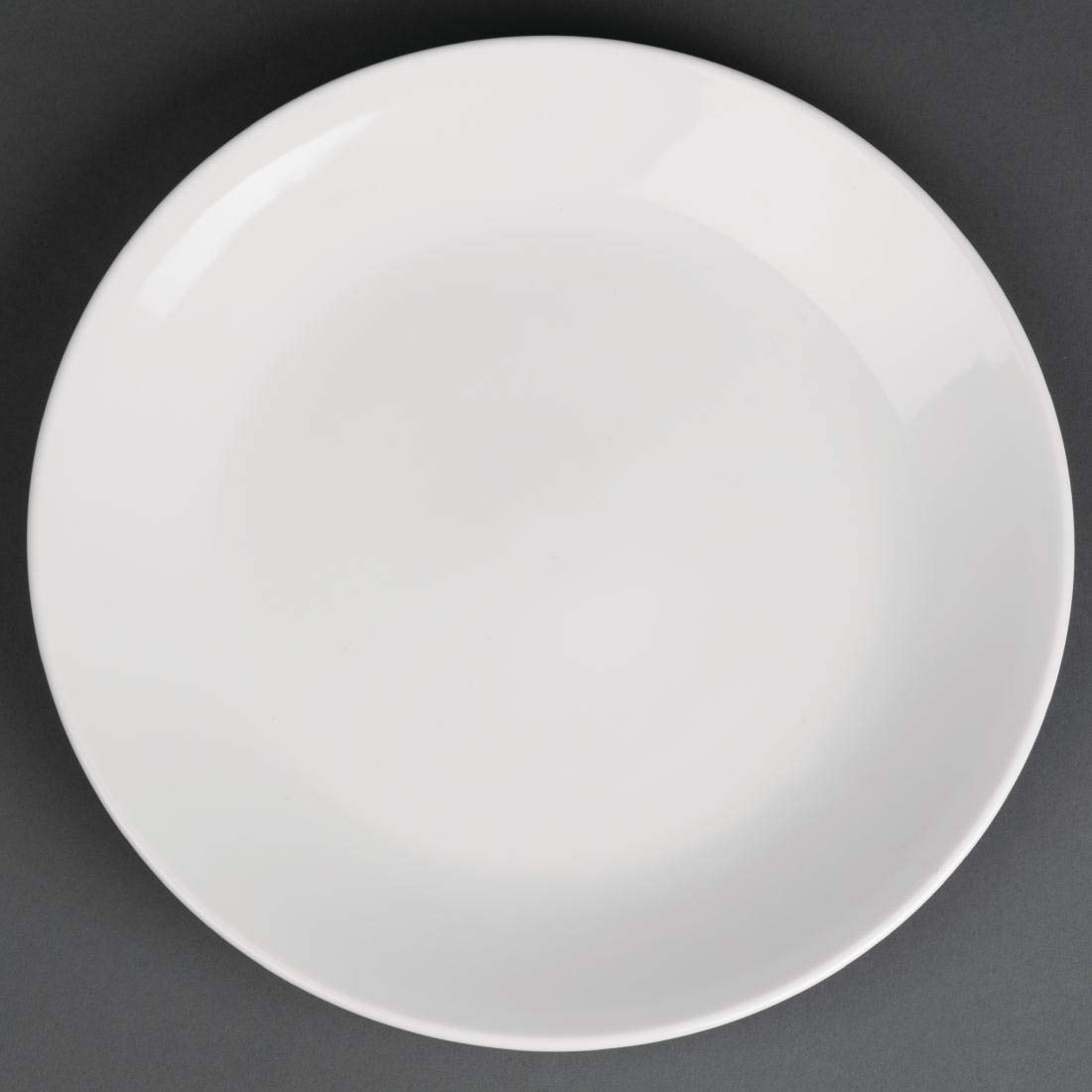 Royal Porcelain White Classic Coupe Plates 260Mm (12 Pack)