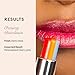 Winky Lux Rainbow Tri-Color Tinted Lip Balm – Hydrating Lip Care with Jojoba Oil & Vitamin E, Sheer Pink Tint, Moisturizes and Softens Dry Lips