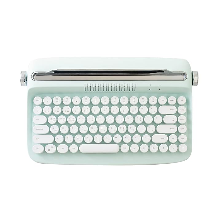Buy YUNZII ACTTO B303 Wireless Keyboard, Retro Bluetooth Typewriter