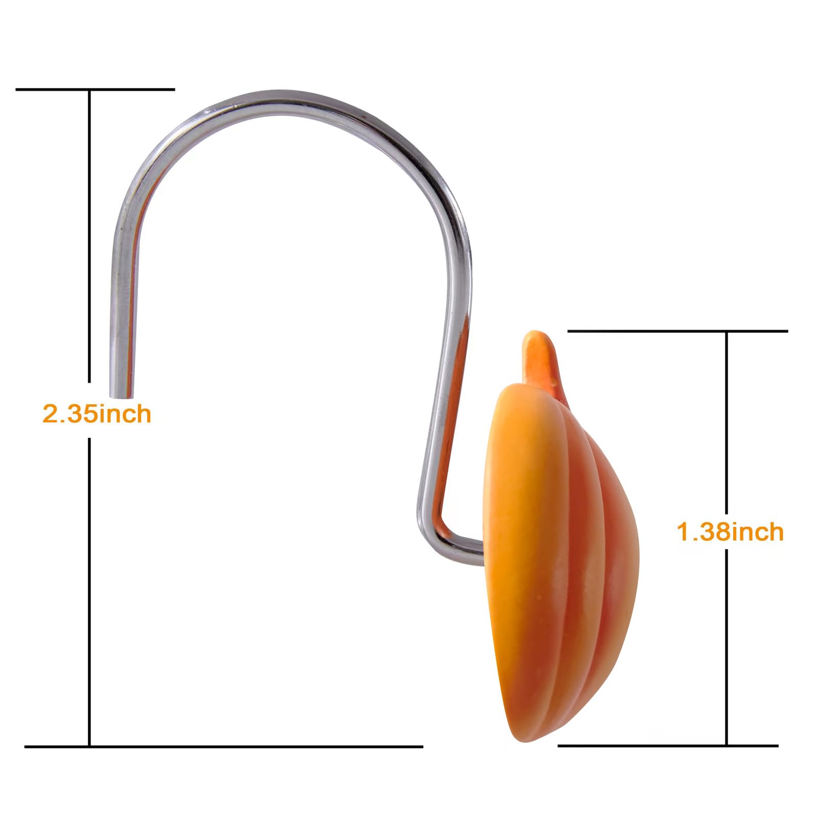 Fall Shower Hooks - Maple Leaves, Pumpkins & More -2 Fall Shower Hooks - Maple Leaves, Pumpkins & More -2