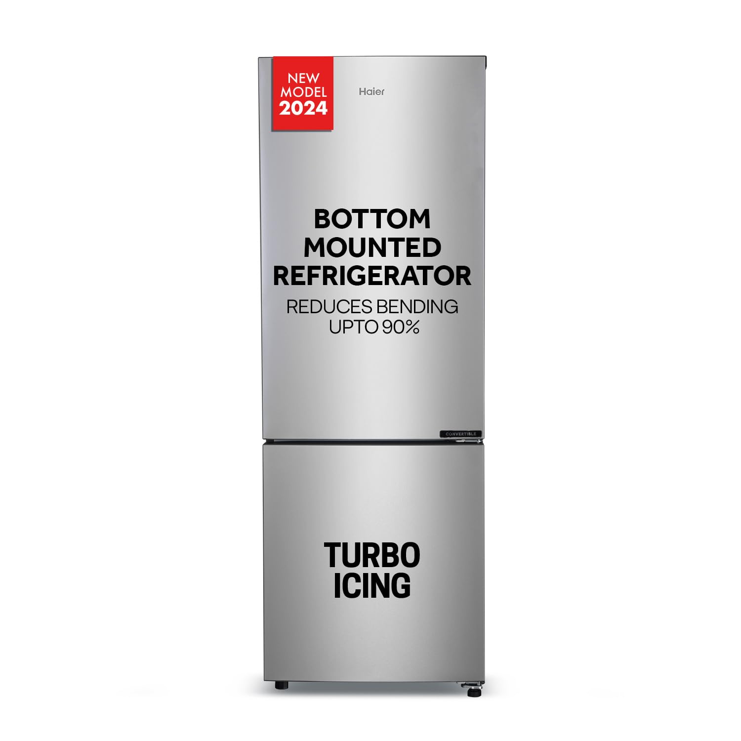 Haier 237 L, 2 Star, 8 In 1 Convertible, Frost Free Double Door Bottom Mount Refrigerator (HEB-242GS-P, Moon Silver, 2024 Model) (B0BTHLG5J2) Amazon Price History, Amazon Price Tracker