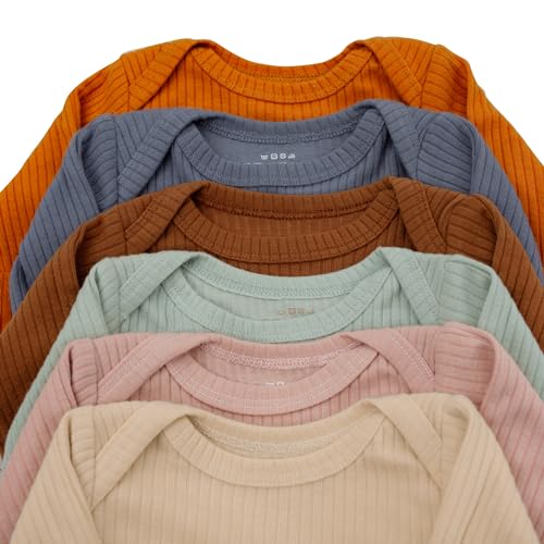 Little Bean Baby Bodysuit Hat - Newborn Fall One-Piece Romper Coming Home Outfit Infant Boy Girls Jumpsuit 0-3 Month3