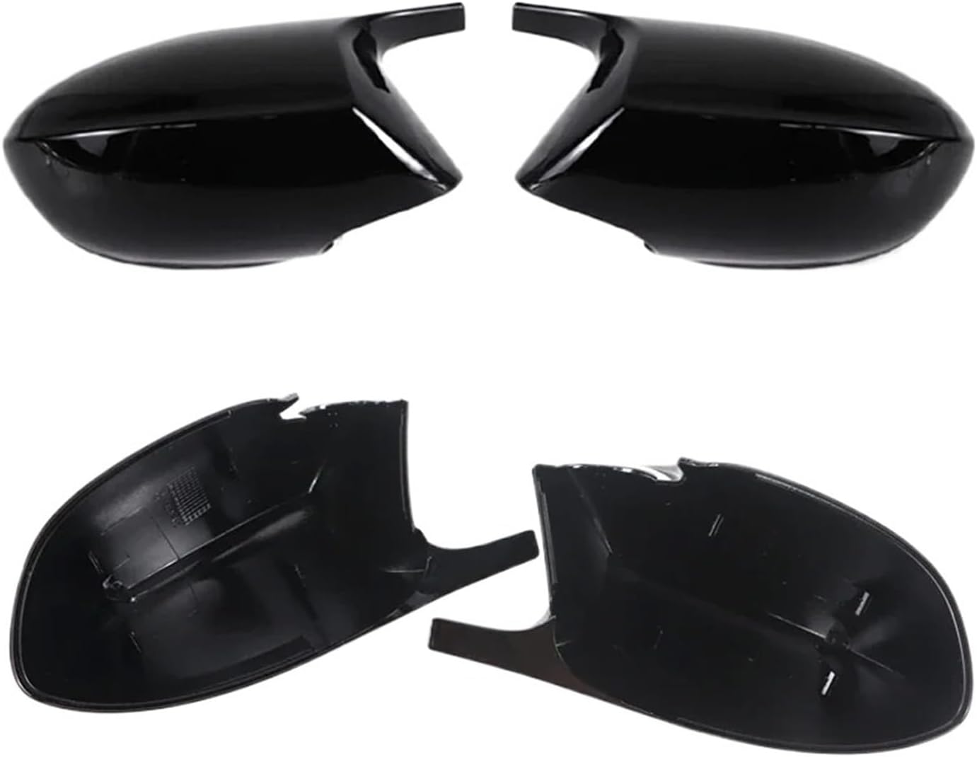 Rearview Mirror Cover Cap Fit For E89 Z4 2009-2018 Car Side Rear View Replacement(Black-2pcs)