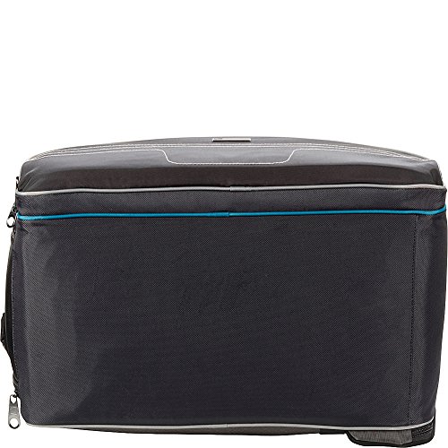 ONboard Underseat Carry On Duffel Bag with Anti Theft RFID Blocking Protection, Padded, Black, One Size